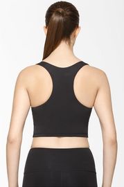 Wholesale mesh panel fitness gym custom tank top